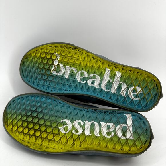 Vans Classic Slip On Cultivate Care Rainbow Checkered Low Top Multicolor 7 - Picture 8 of 8